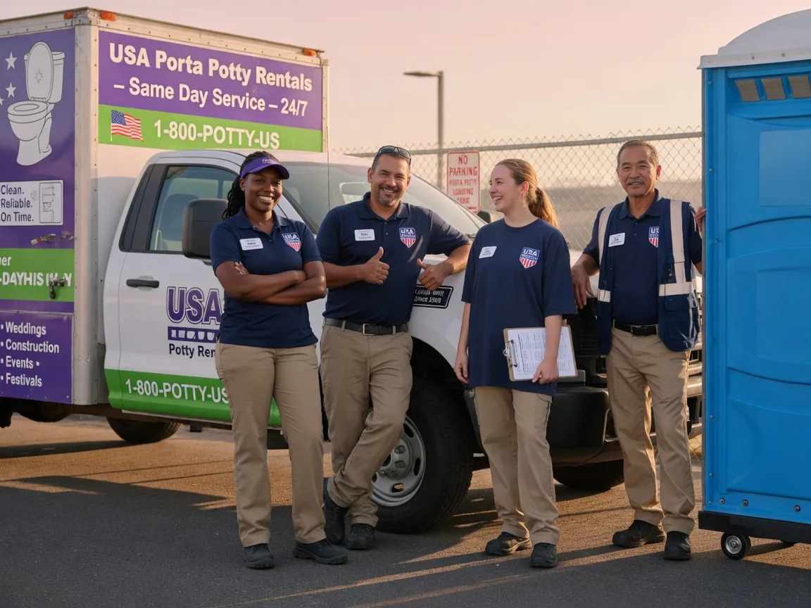 Porta Potty Rental company in Waterford, OH