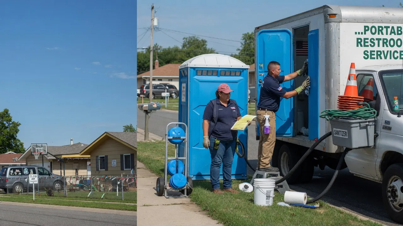 Portable Toilet Rental in Waterford, OH near me